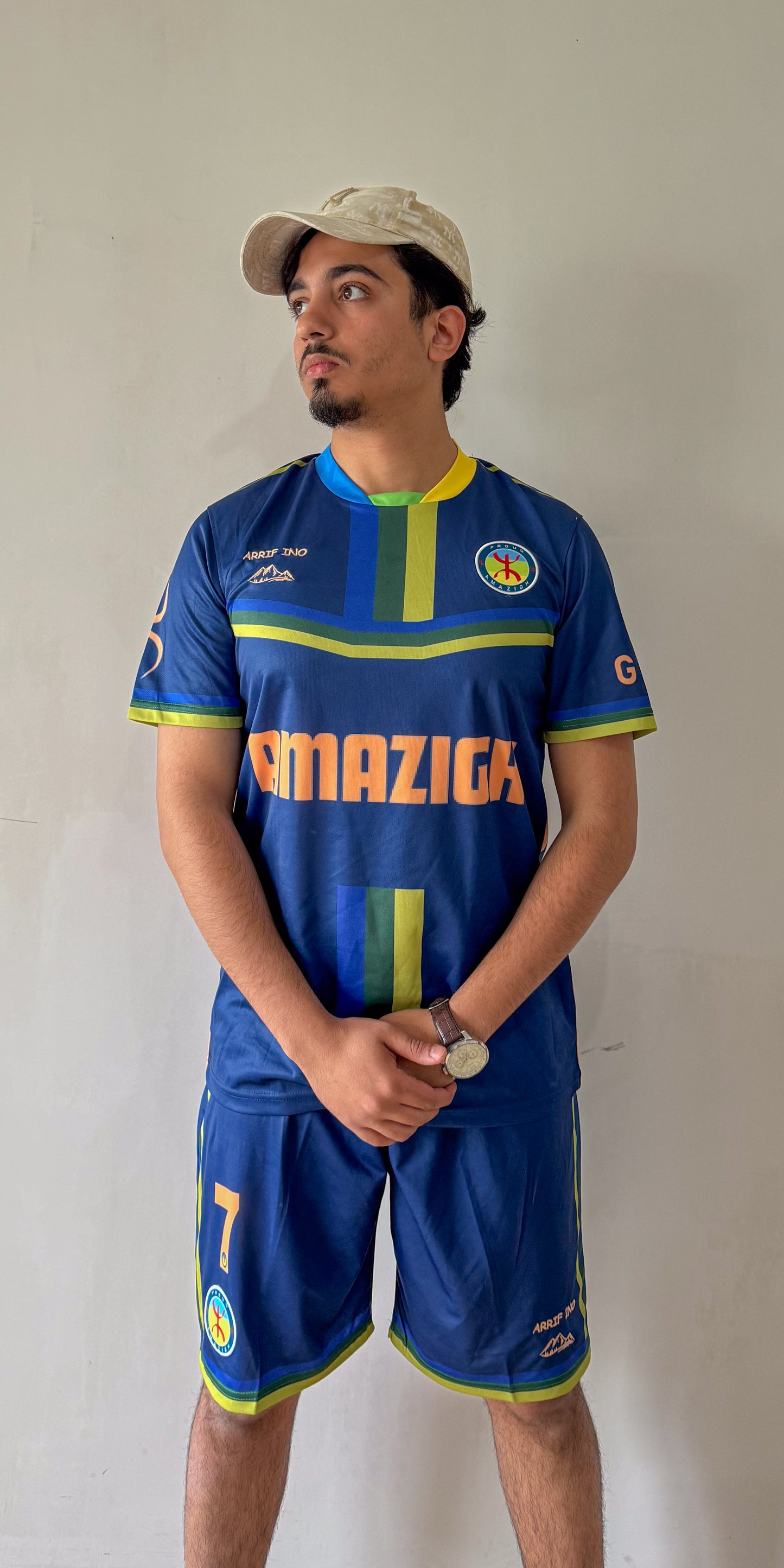 AMAZIGH Jersey Custom ( Name + Number + Color)