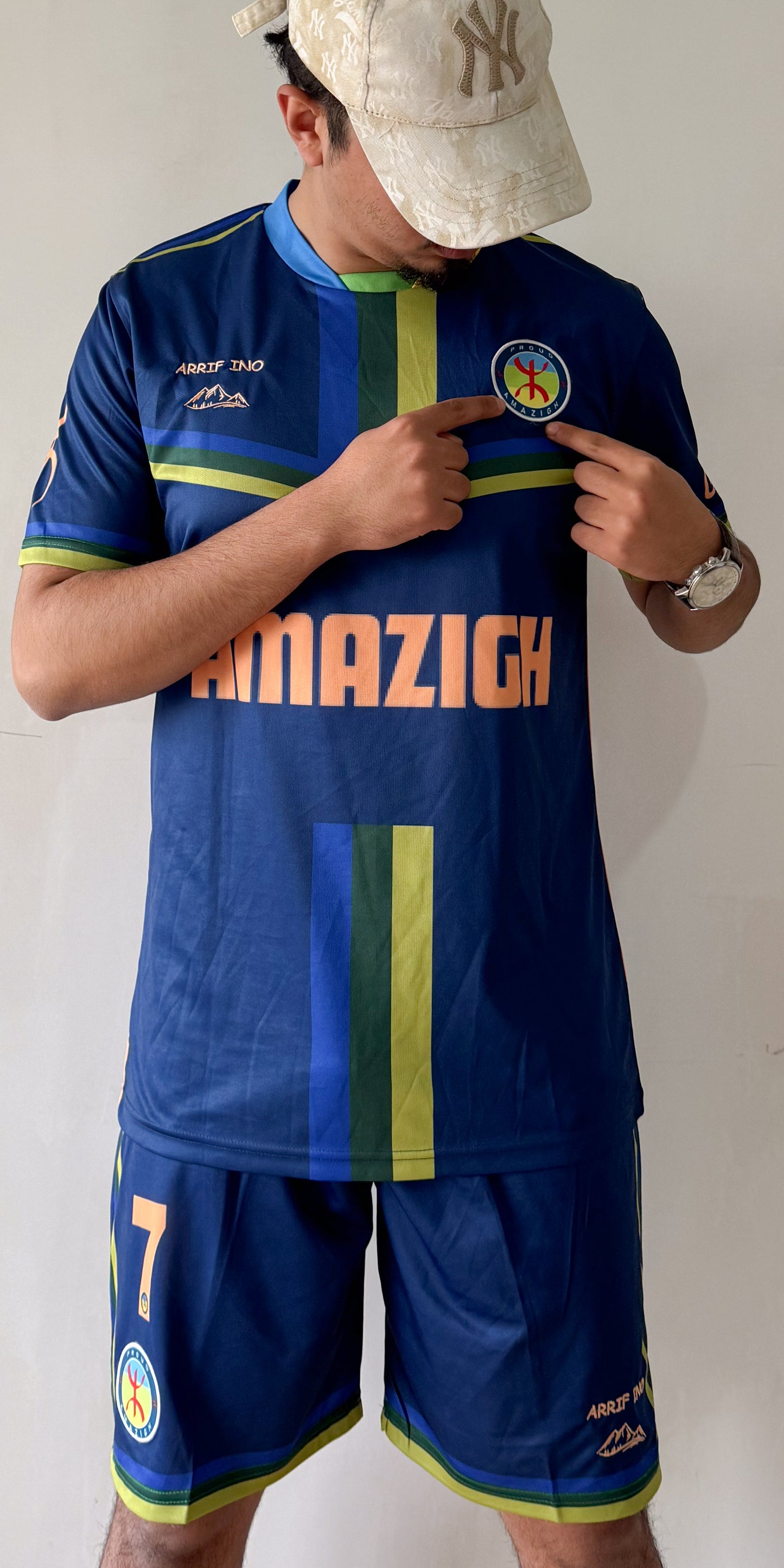 AMAZIGH Jersey Custom ( Name + Number + Color)