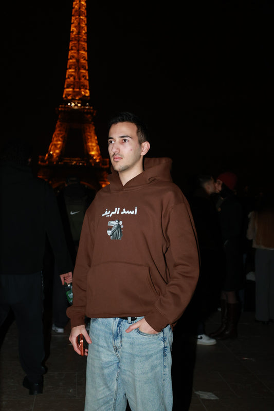 Rif War - Assad Rif - OverSize Thick Hoodie