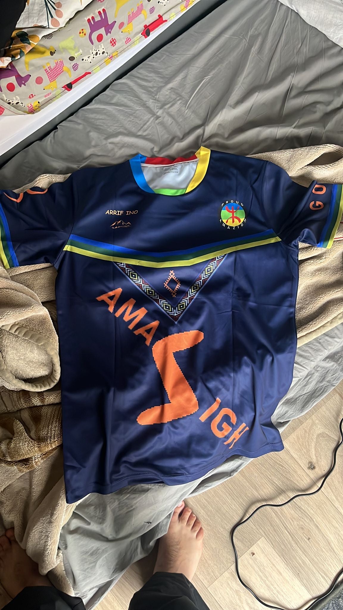 AMAZIGH Jersey Fan Custom