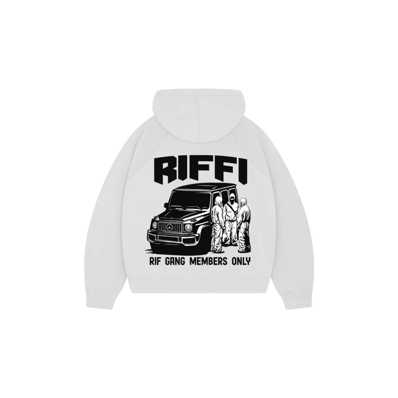RIFFI - GANG MEMBERS ONLY - OverSize Thich Hoodie Premium 500GSM